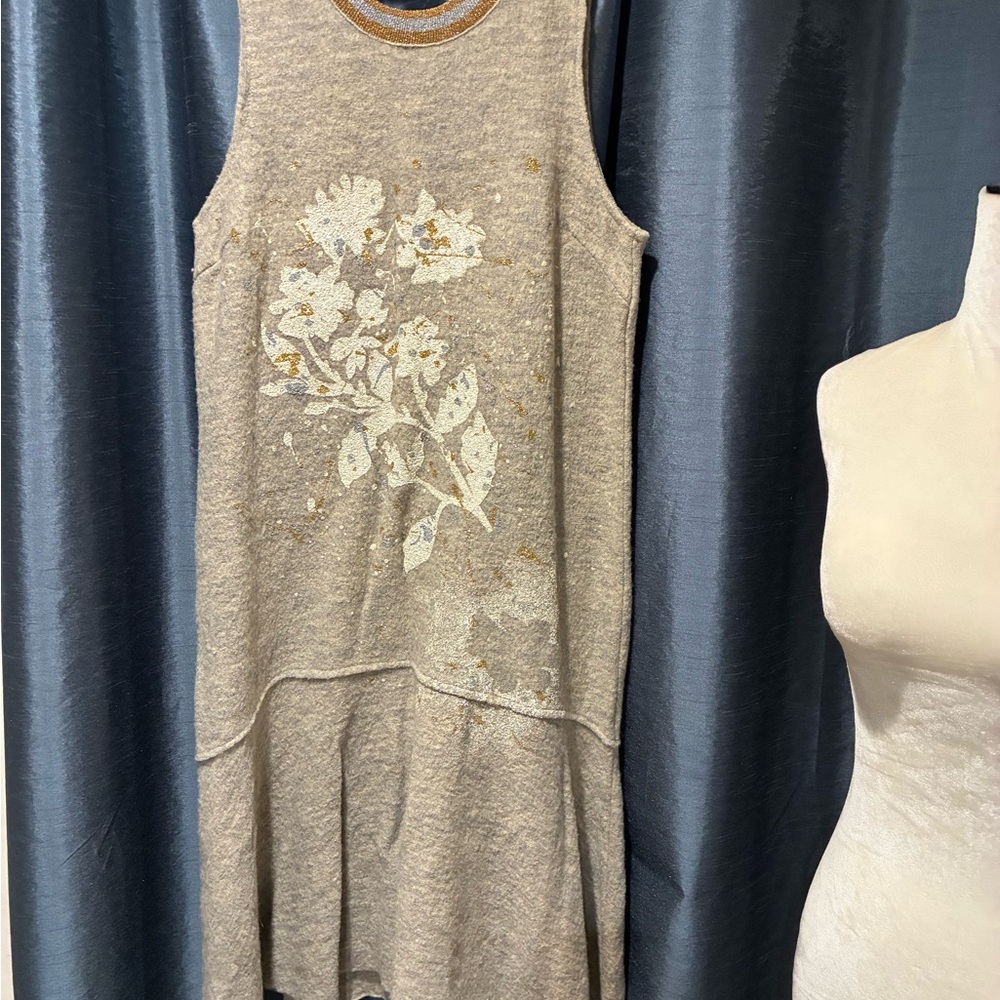 Anthropology Gray Wool Winter Theme Sz L